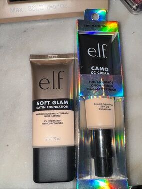 Elf cosmetics foundations